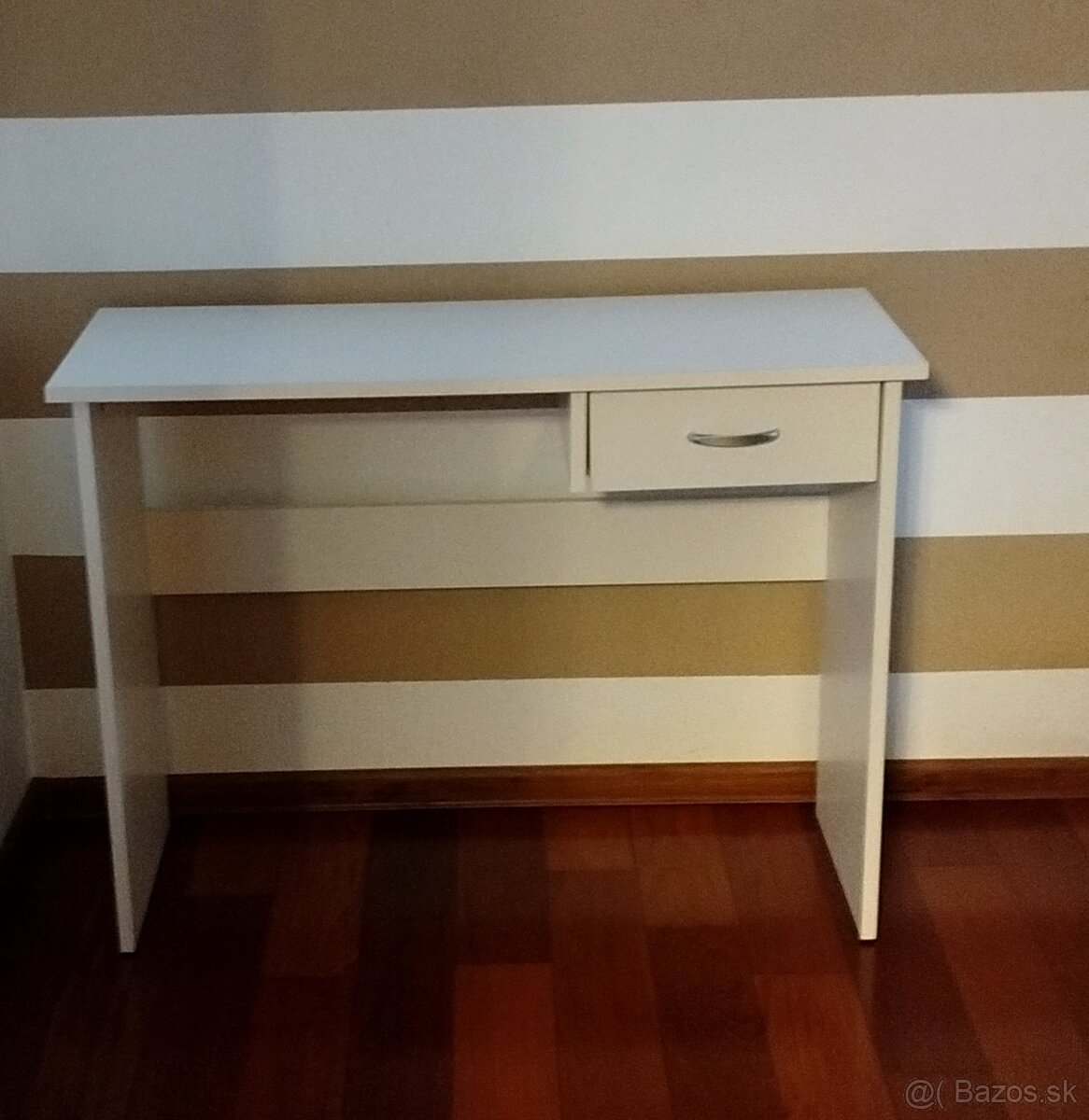 Biely písací stôl - 2