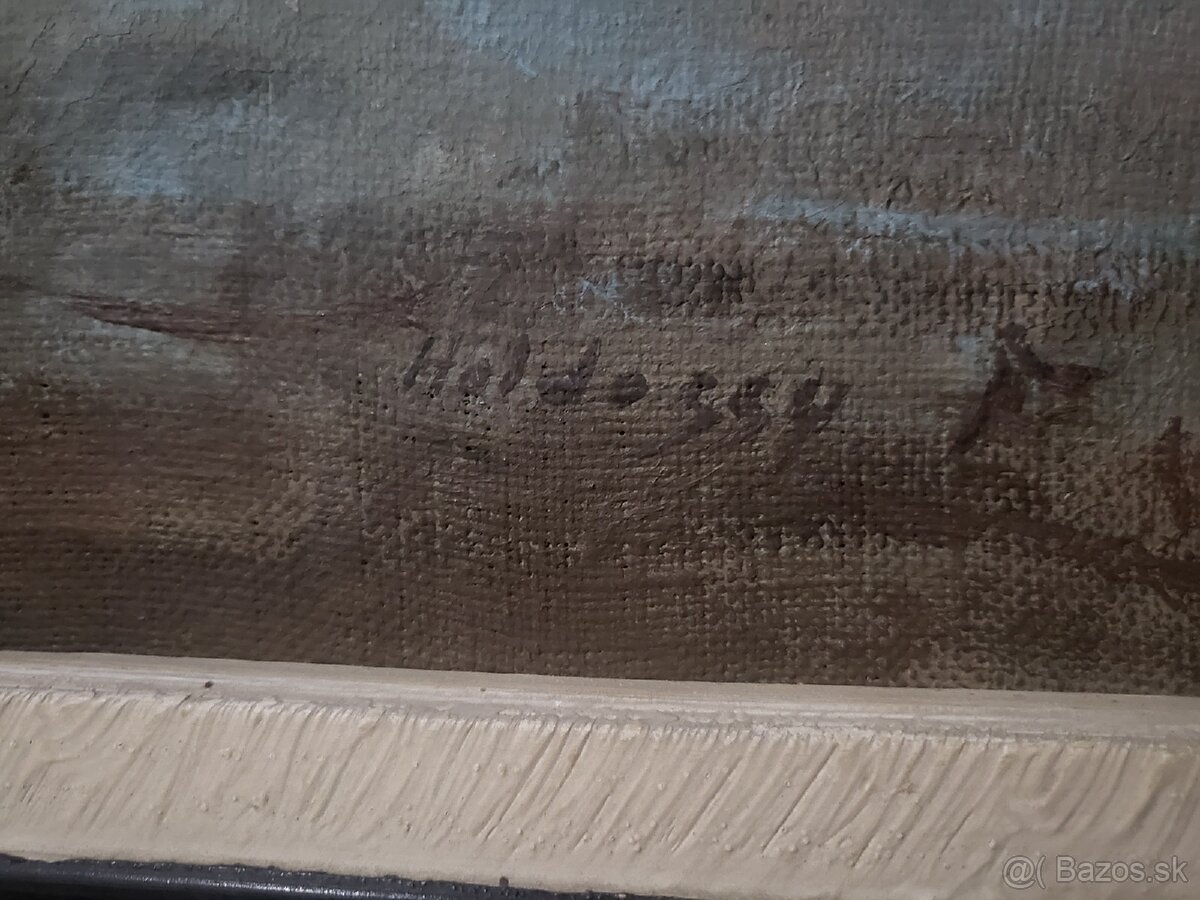 Olejomaľba František Holdossy Tatry - 2