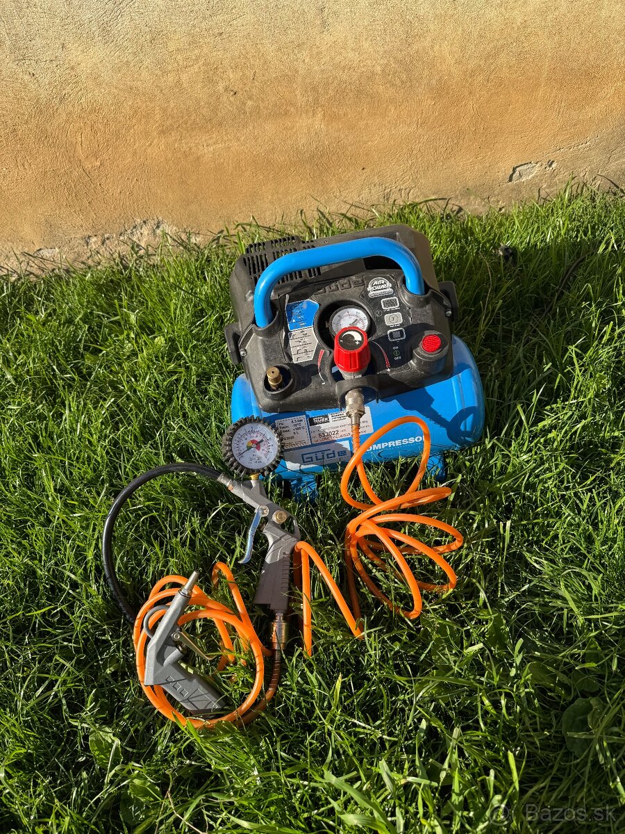 KOMPRESOR GÜDE AIRPOWER 6L - AKO NOVÝ - 2