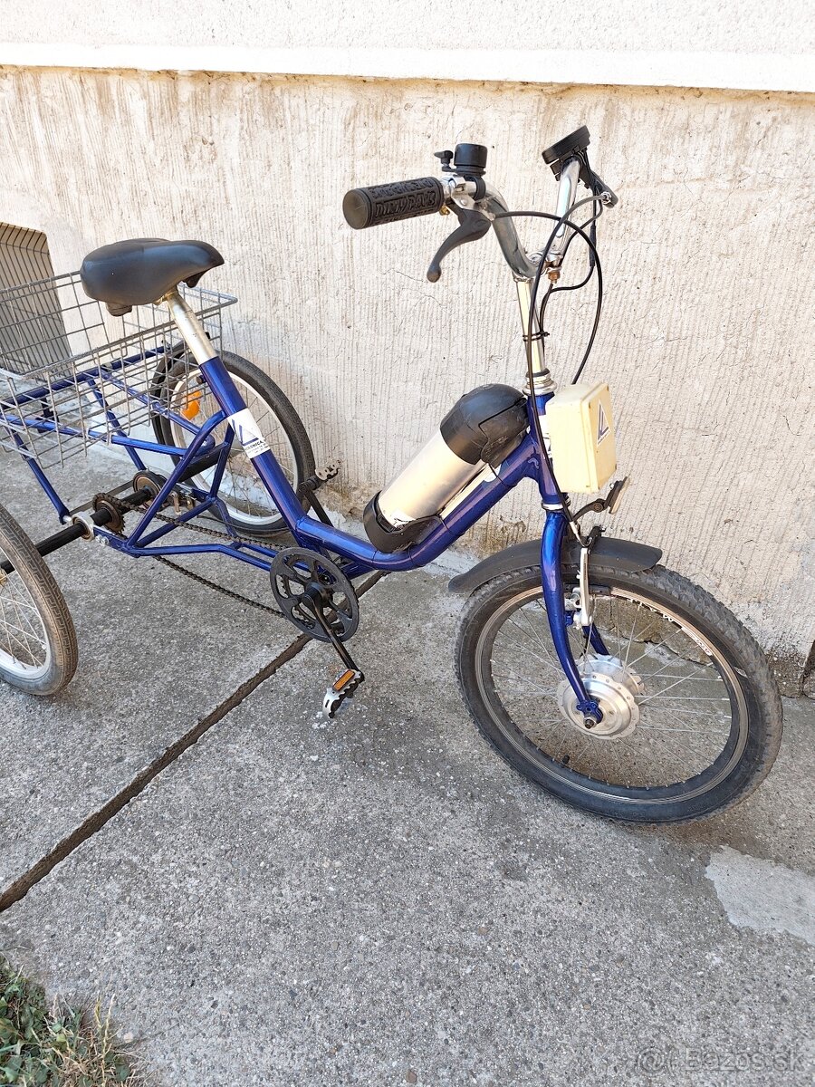 Elektrický trojkolesový bicykel - 2