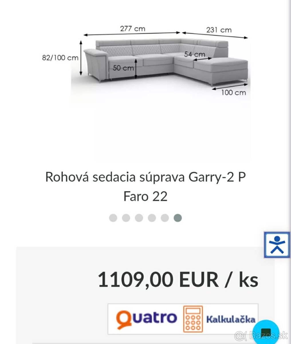 Rohová sedačka - 2