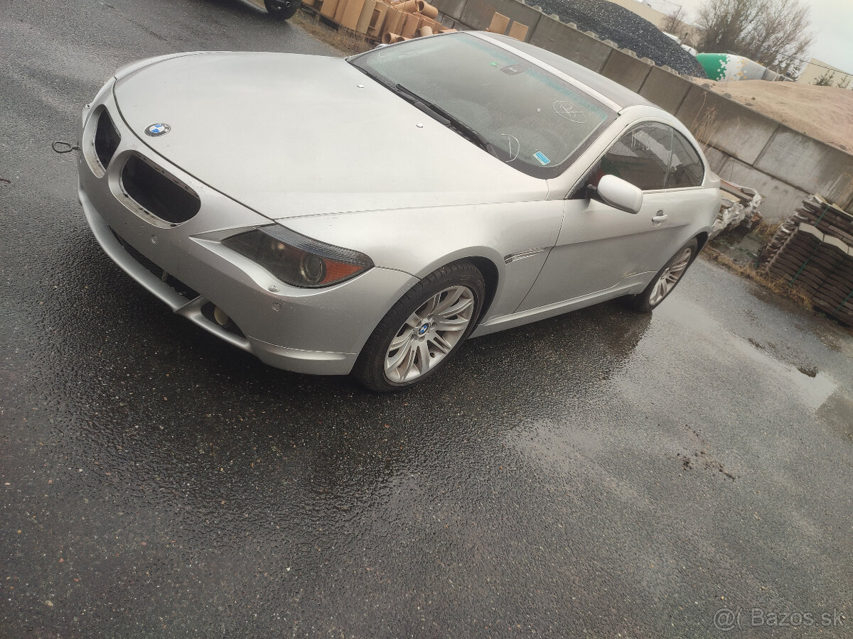 Bmw e63 650i 270kw veškeré náhradní díly z vozu - 2