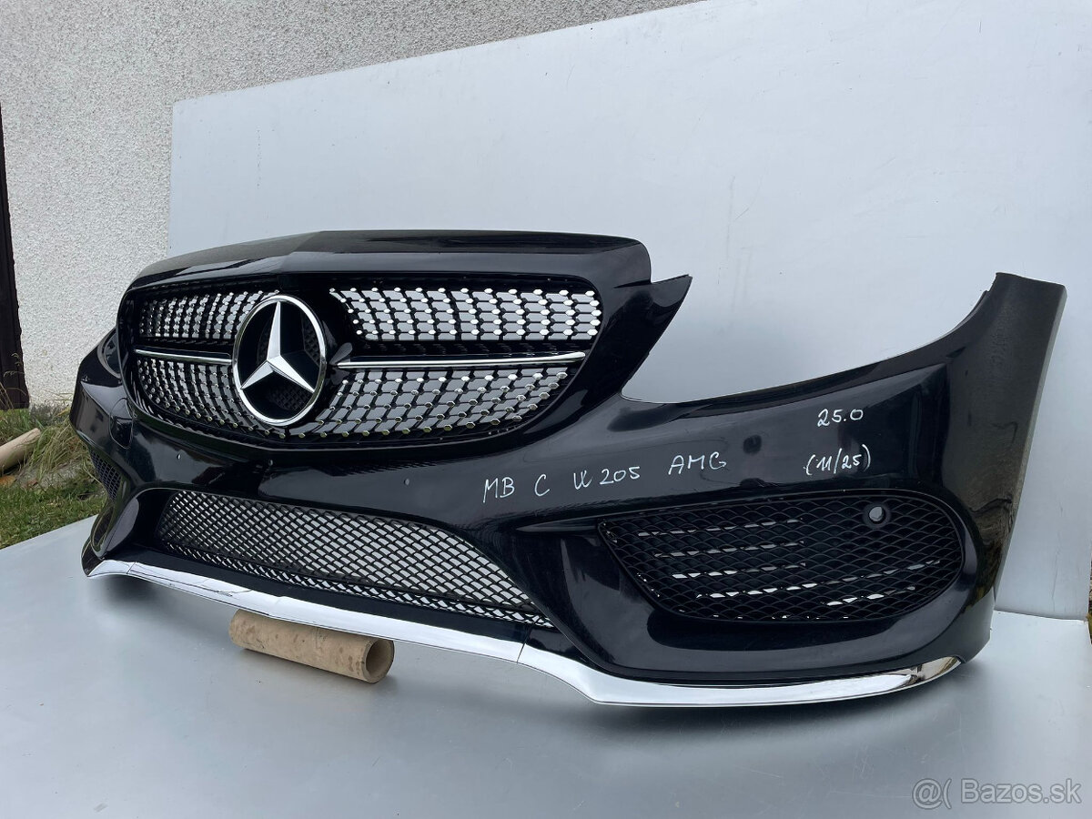 MERCEDES-BENZ C-klasse W205 - AMG přední nárazník - 2