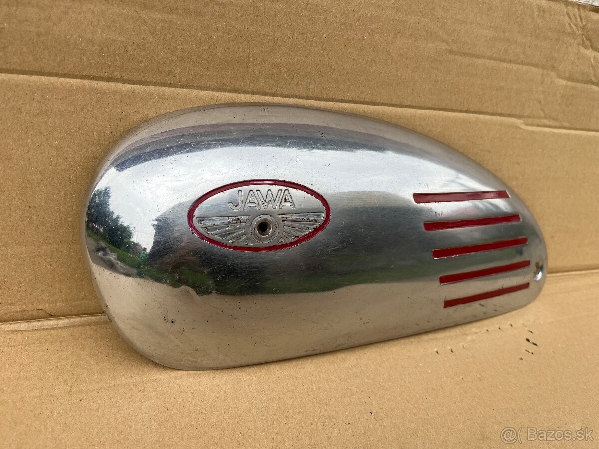 Chromový kryt nádrže pre Jawa Panelka / Športka - 2