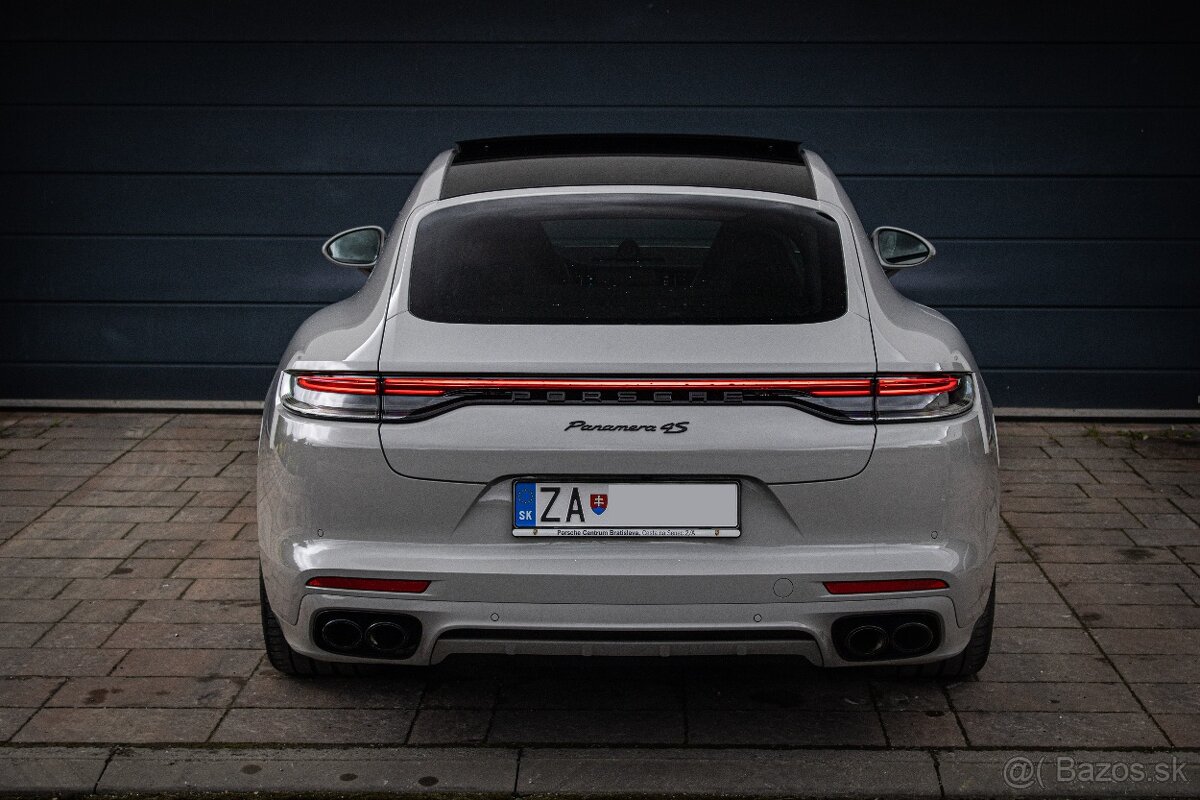 Porsche Panamera 4S 2.9 V6 PDK, 1. Majiteľ, SK, nelakované - 2