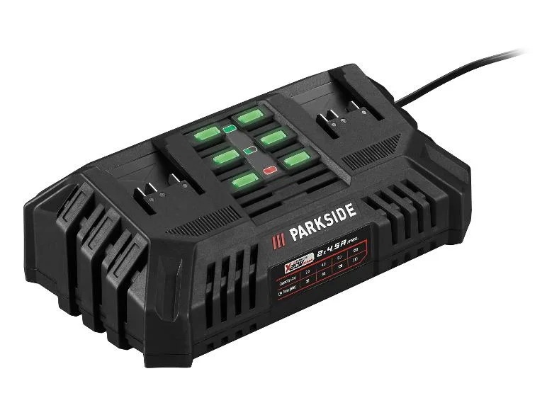 Parkside nabíjačky 20 V a 12 V - 2