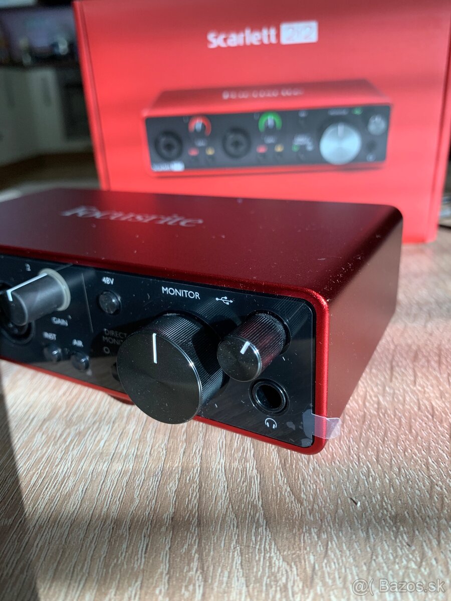 Predám Focusrite Scarlett 2i2 3rd Gen - 2