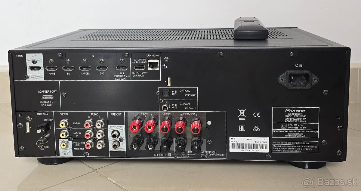 Pioneer VSX-529 / AirPlay / internetové radio - 2