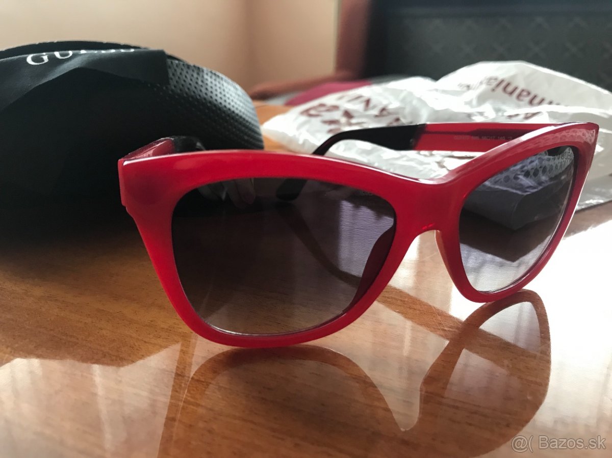 Guess RED LEO a BROWN LEO dámske slnečné okuliare - 2