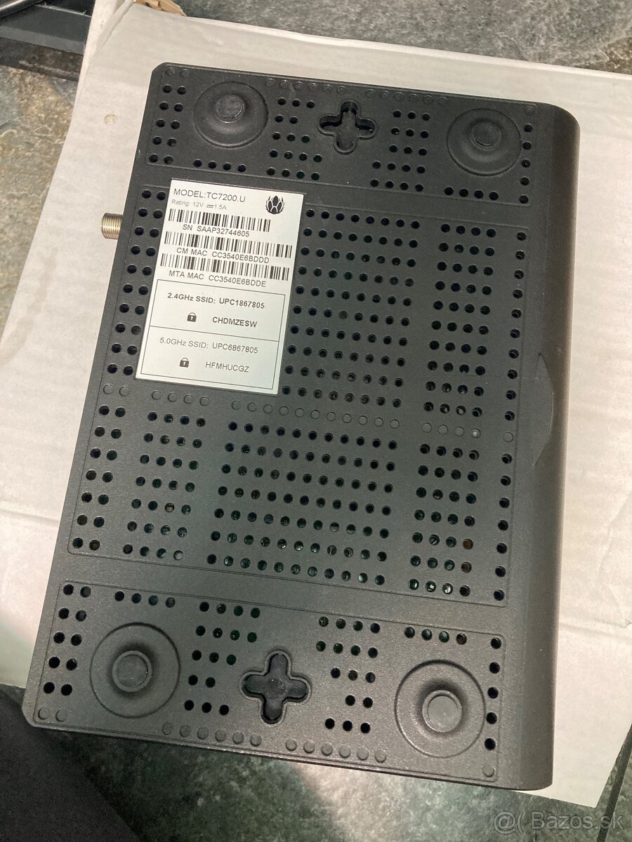 Wi-fi router technicolor - 2