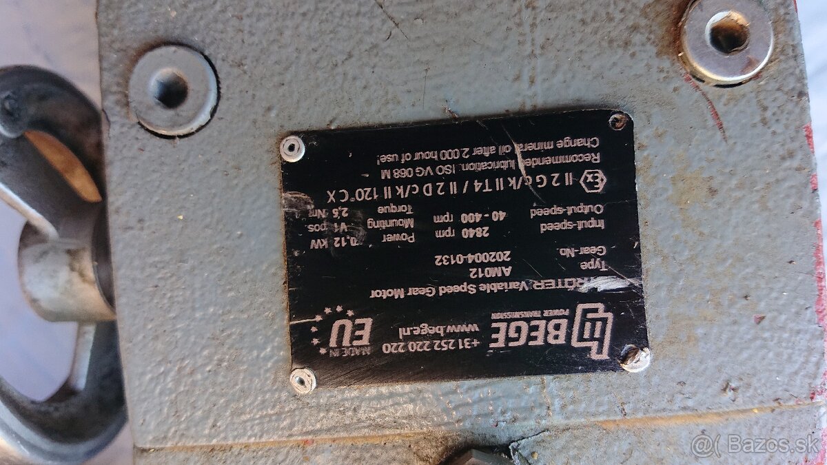 Predám motor s prevodovkou - 2