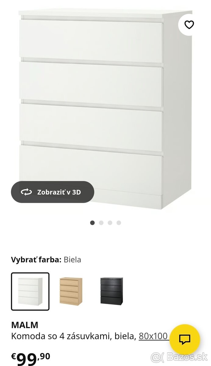 Ikea Malm komoda - 2