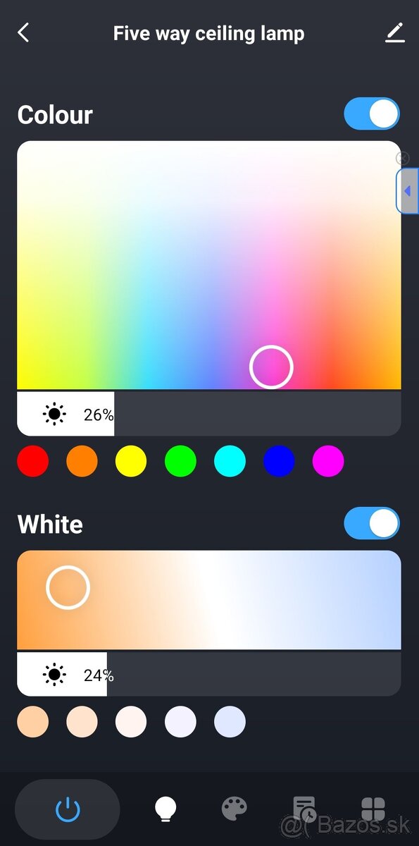 Tuya WiFi smart stropné svetlo - 2