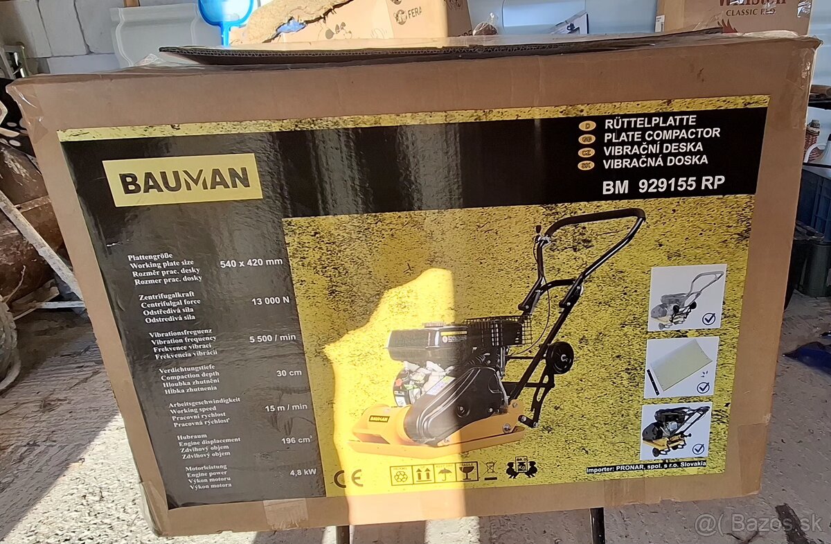 » Bauman BM 929155 RP – Vibračná doska 86kg - 2
