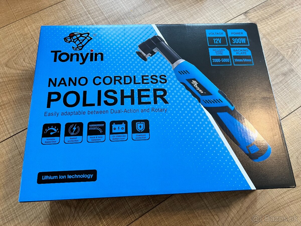 Bezdrôtová leštička Tonyin Nano - 2