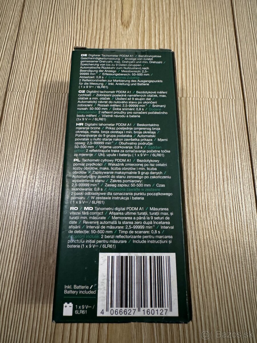 Predám PARKSIDE digitálny tachometer - 2