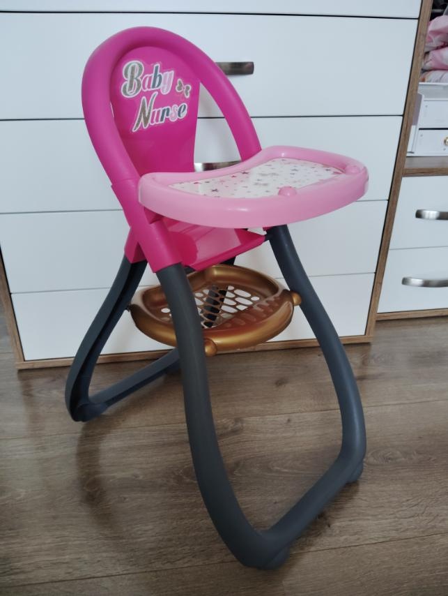 Stolička na kŕmenie pre bábiky Smoby - 2