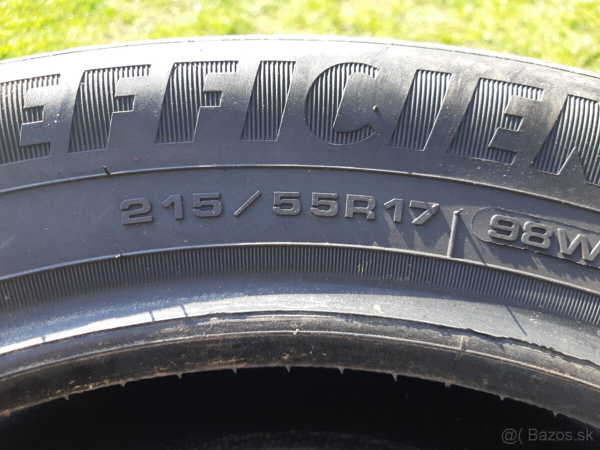 215/55 r17 letne pneu GoodYear - 2