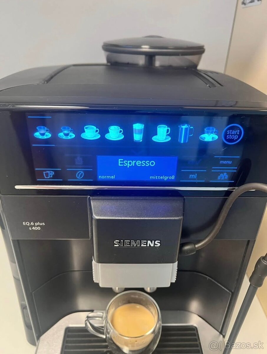 plnoautomatický kávovar Siemens EQ.6 plus S400 - 2