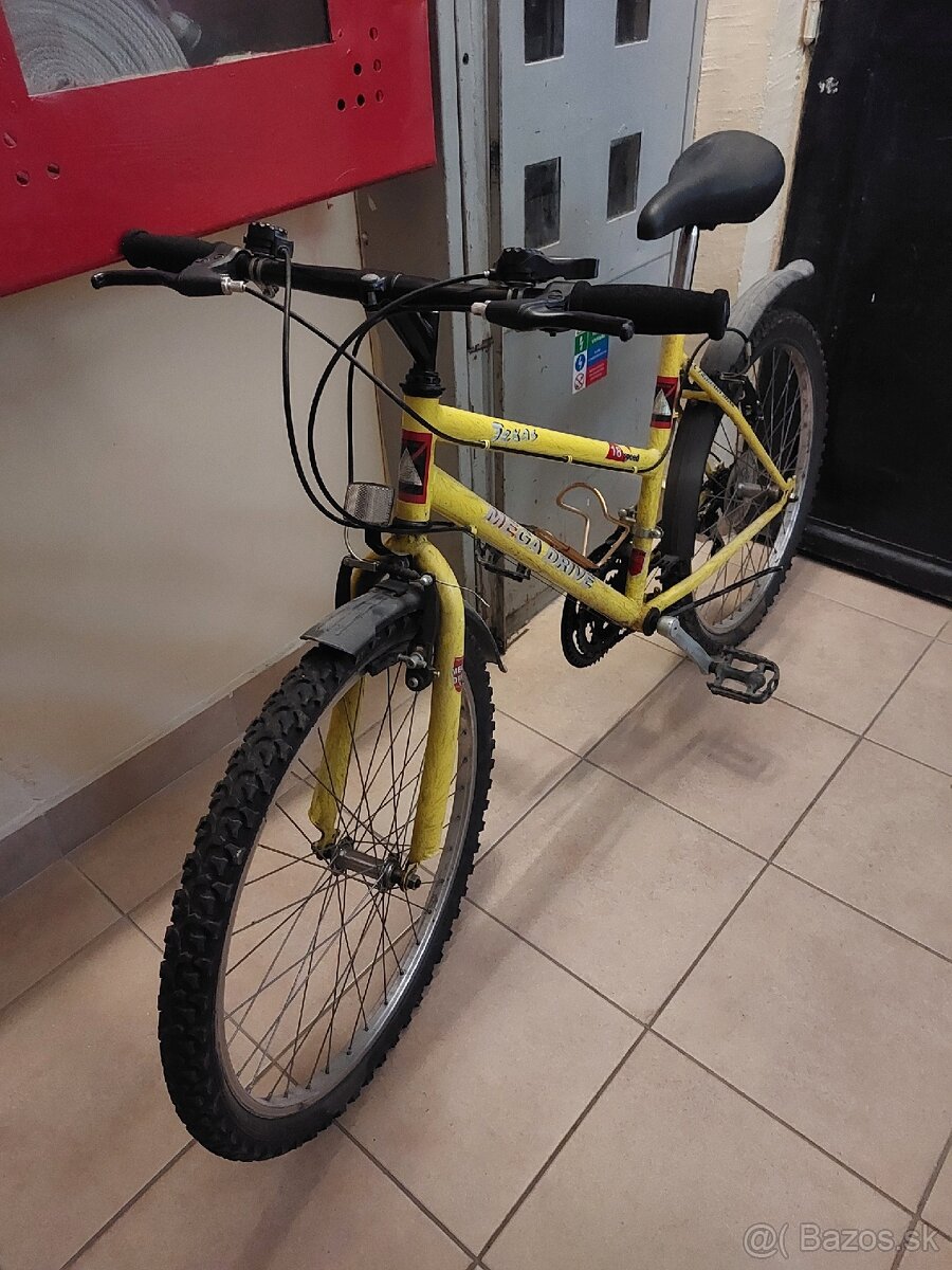 Detský bicykel Mega Drive 24", 18 prevodov - 2