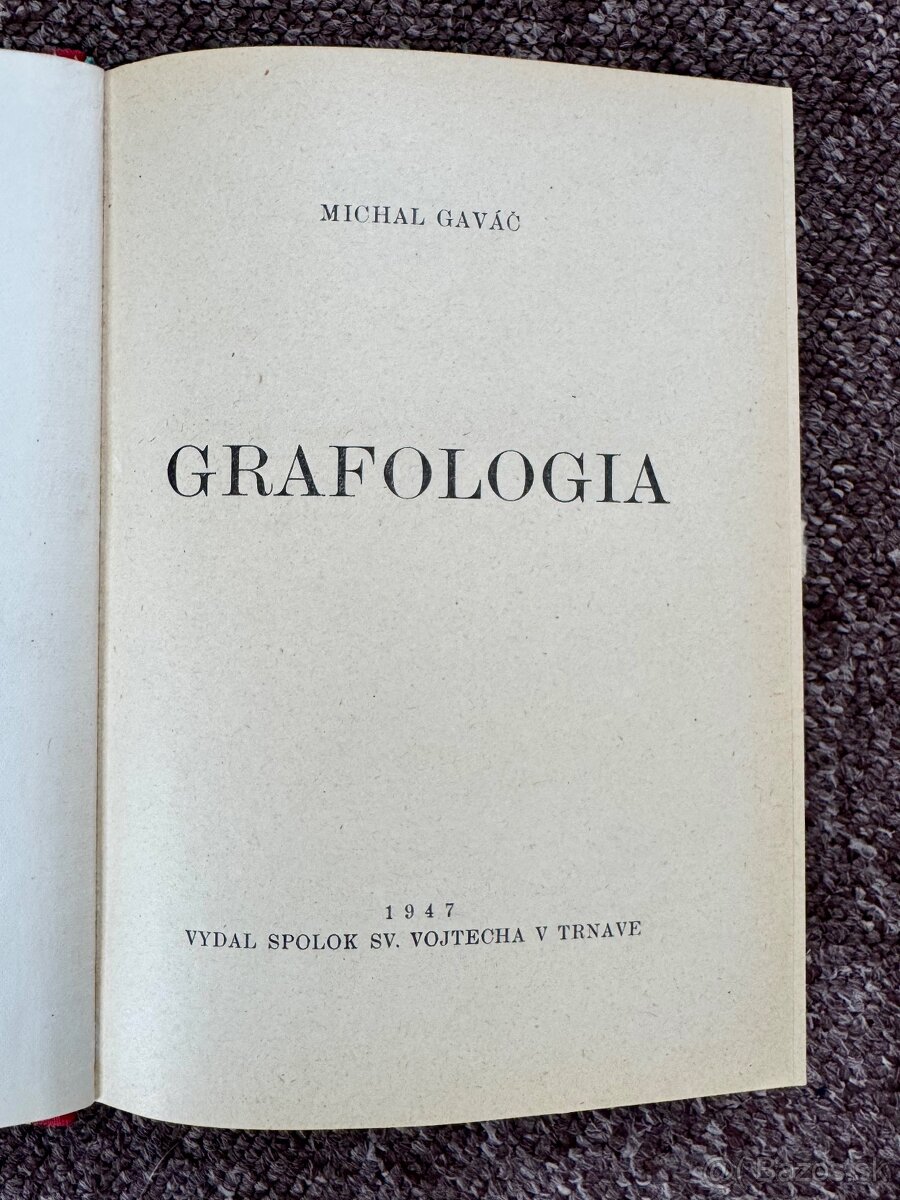 Grafológia - 2