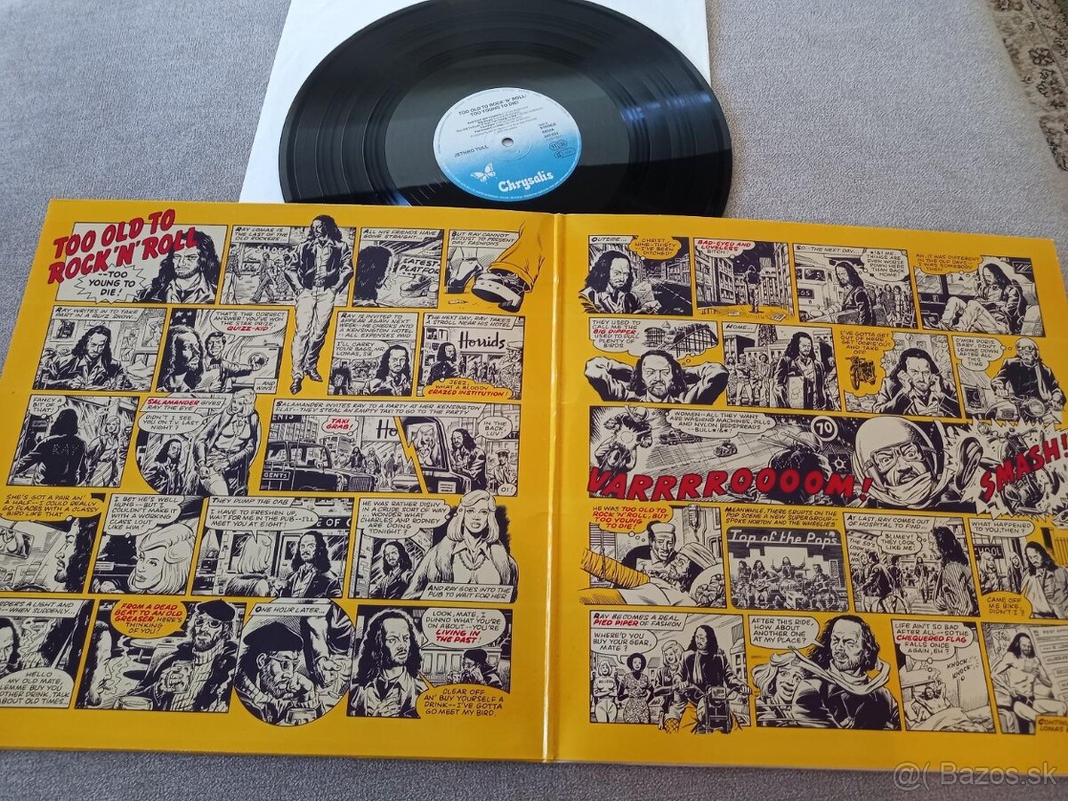 JETHRO TULL „Too Old To Rock n Roll.. „ /Chrysalis 1976/ r - 2
