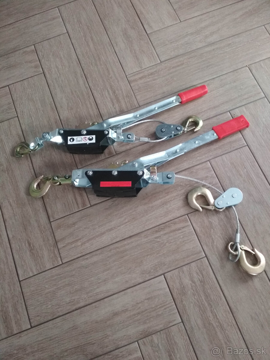 Ručný pákový lanový navijak , hupcuk do 2000 kg aj 4000 kg n - 2