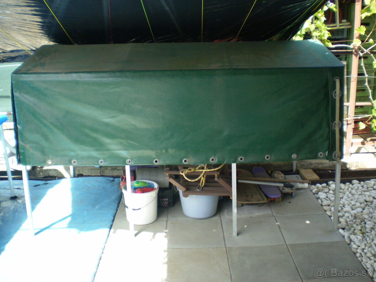 plachta a rám na prívesný vozík - 2