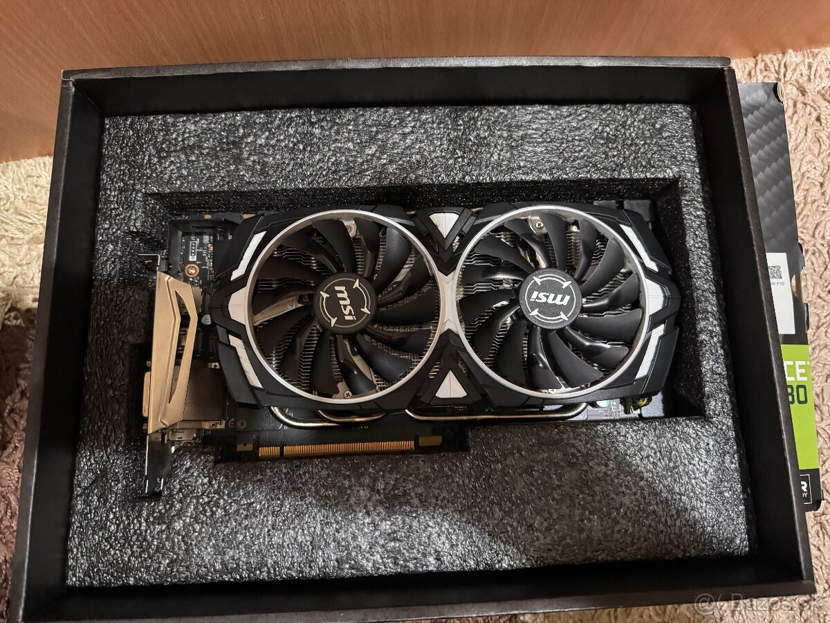 MSI GeForce GTX 1080 ARMOR OC Edition – 8 GB GDDR5X - 2