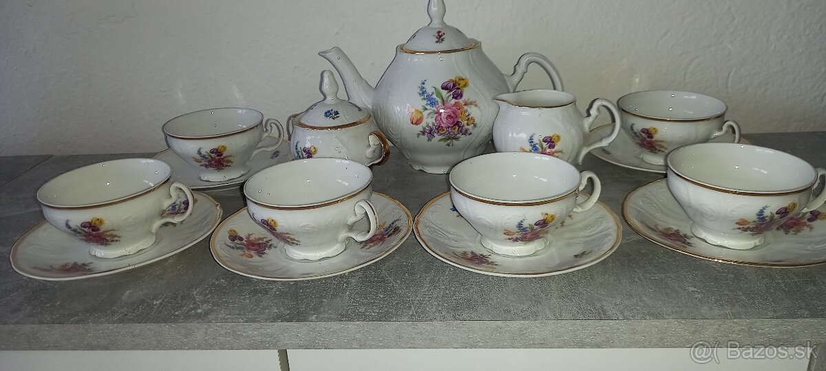 Porcelánová čajová súprava Bernadotte - 2