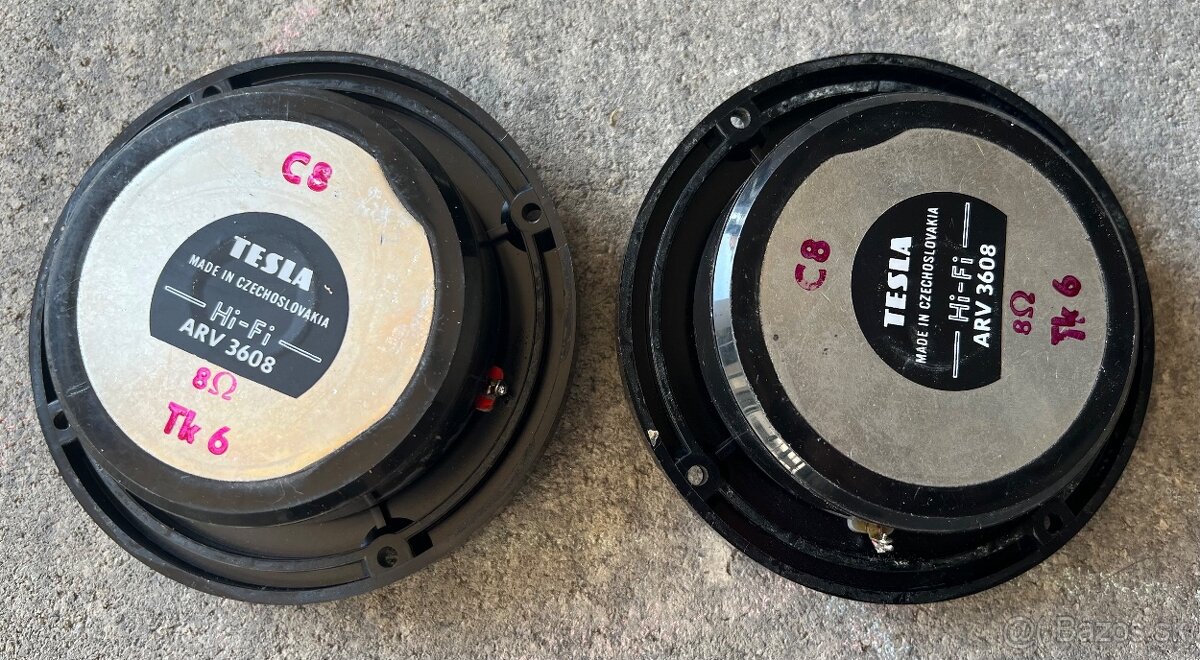 Výškové reproduktory TESLA ARV3608 - 2