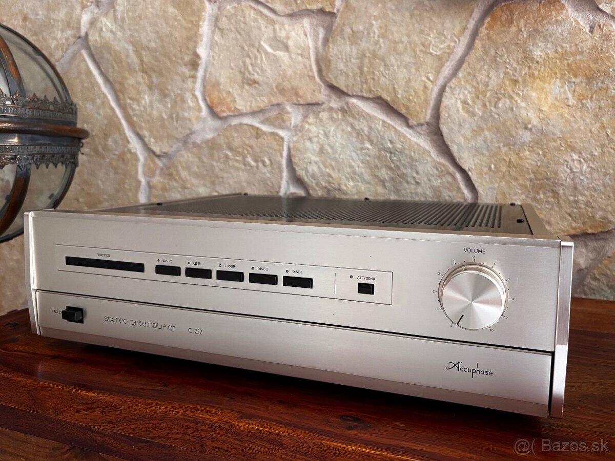Accuphase C-222, predzosilnovac , preamp - 2
