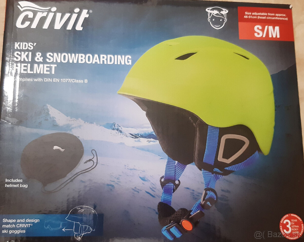 Helma detska CRIVIT zelena S/M - 2