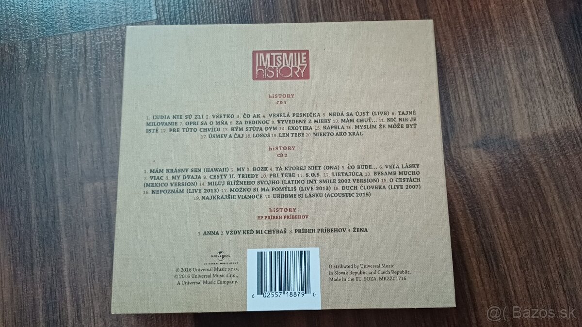 CD IMT Smile - History (3cd) - 2