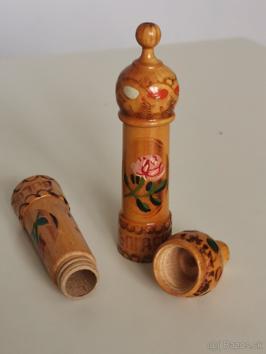 Drevené flakóny - 2