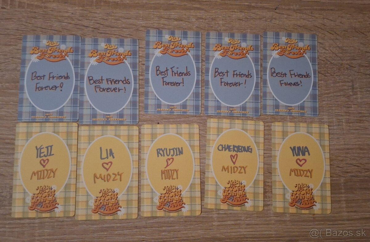 KPOP Album photocards - ITZY - 2