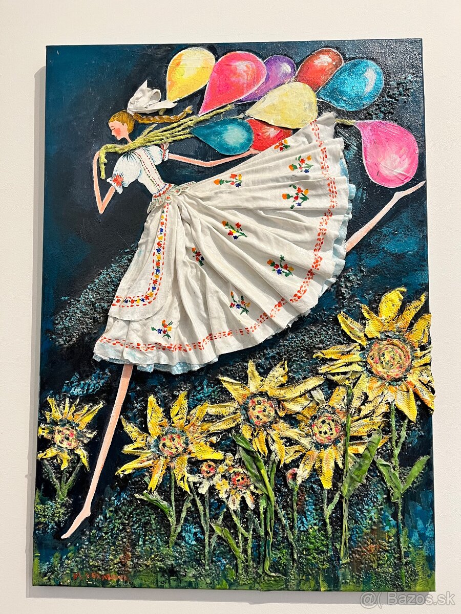 Obraz motív folklór - 2