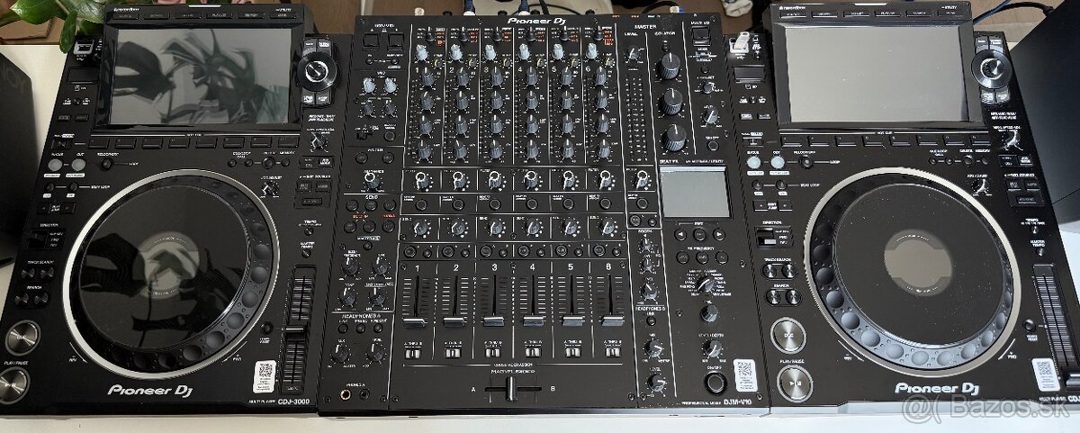 2x Pioneer CDJ 3000 prehrávače - ako nové / v záruke - 2