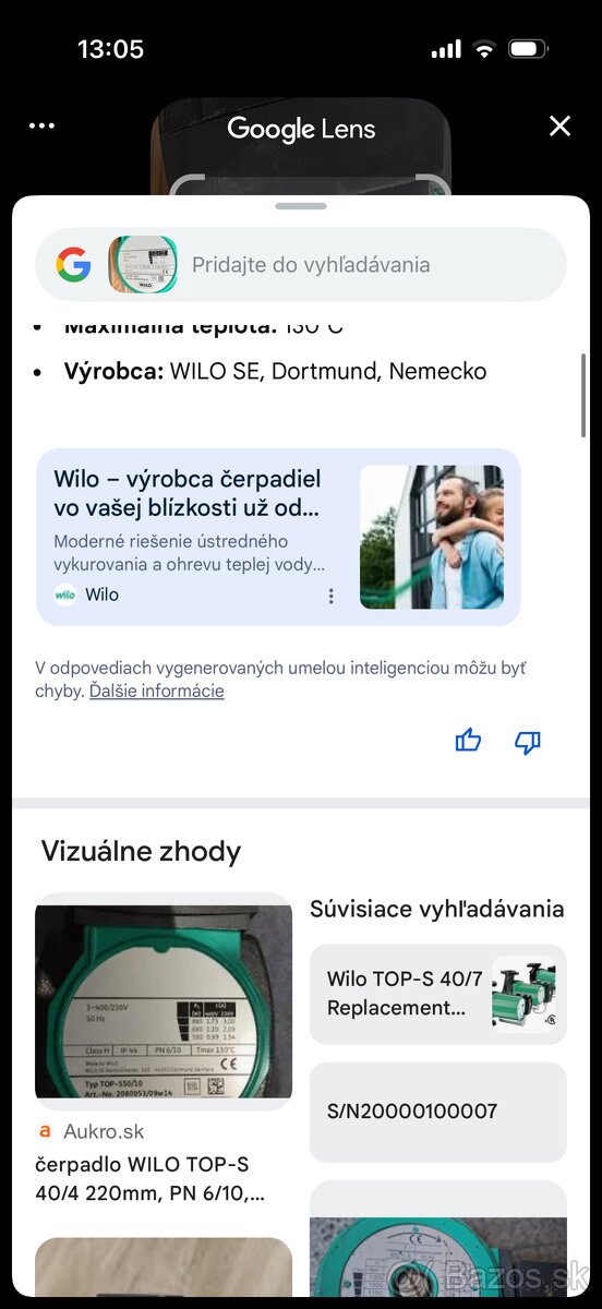 Obehove cerpadlo - 2