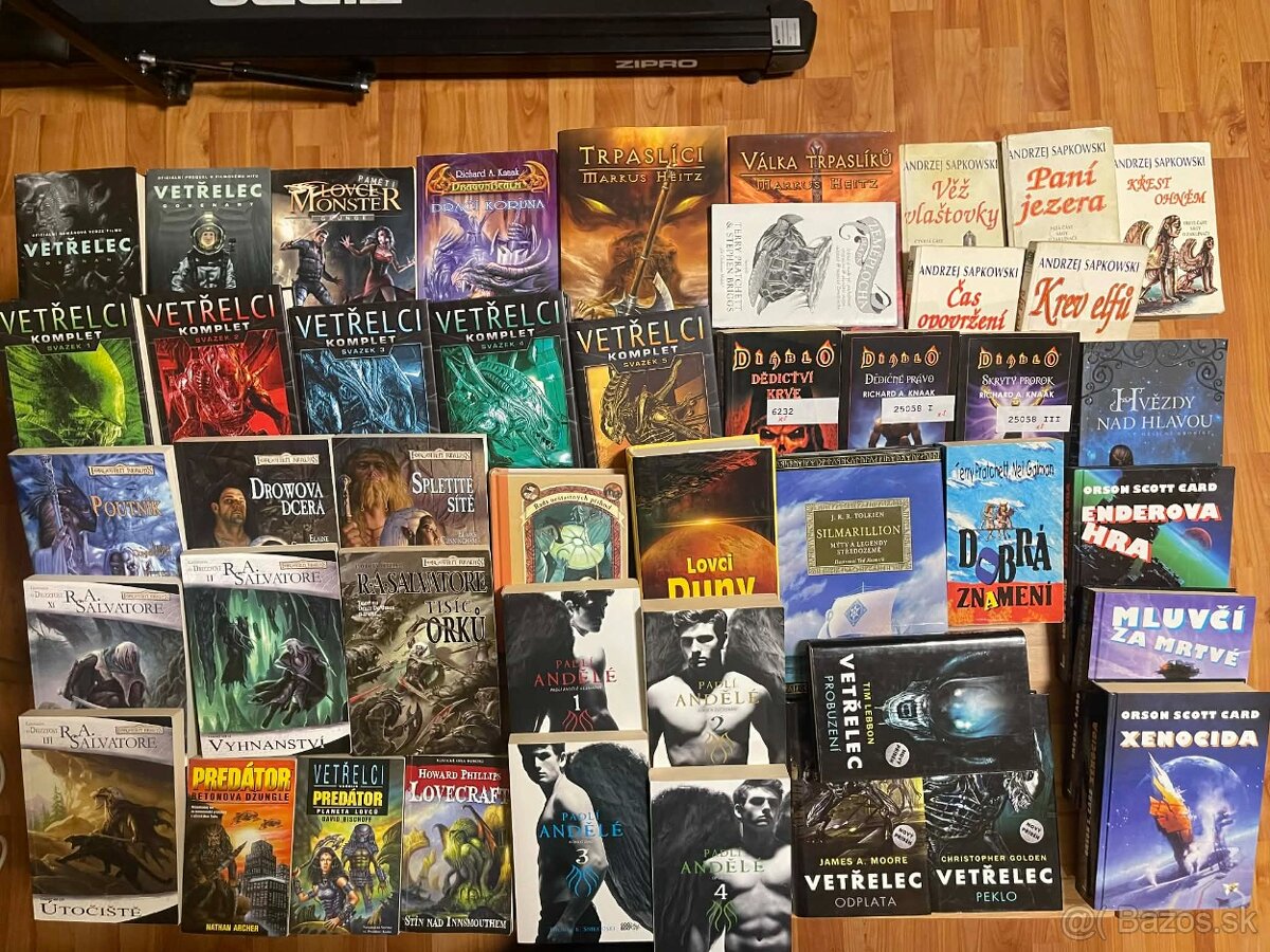 Vetřelci,Zaklínač,Diablo,Smrtící žár,Malaz,Thorgal,gamebook - 2