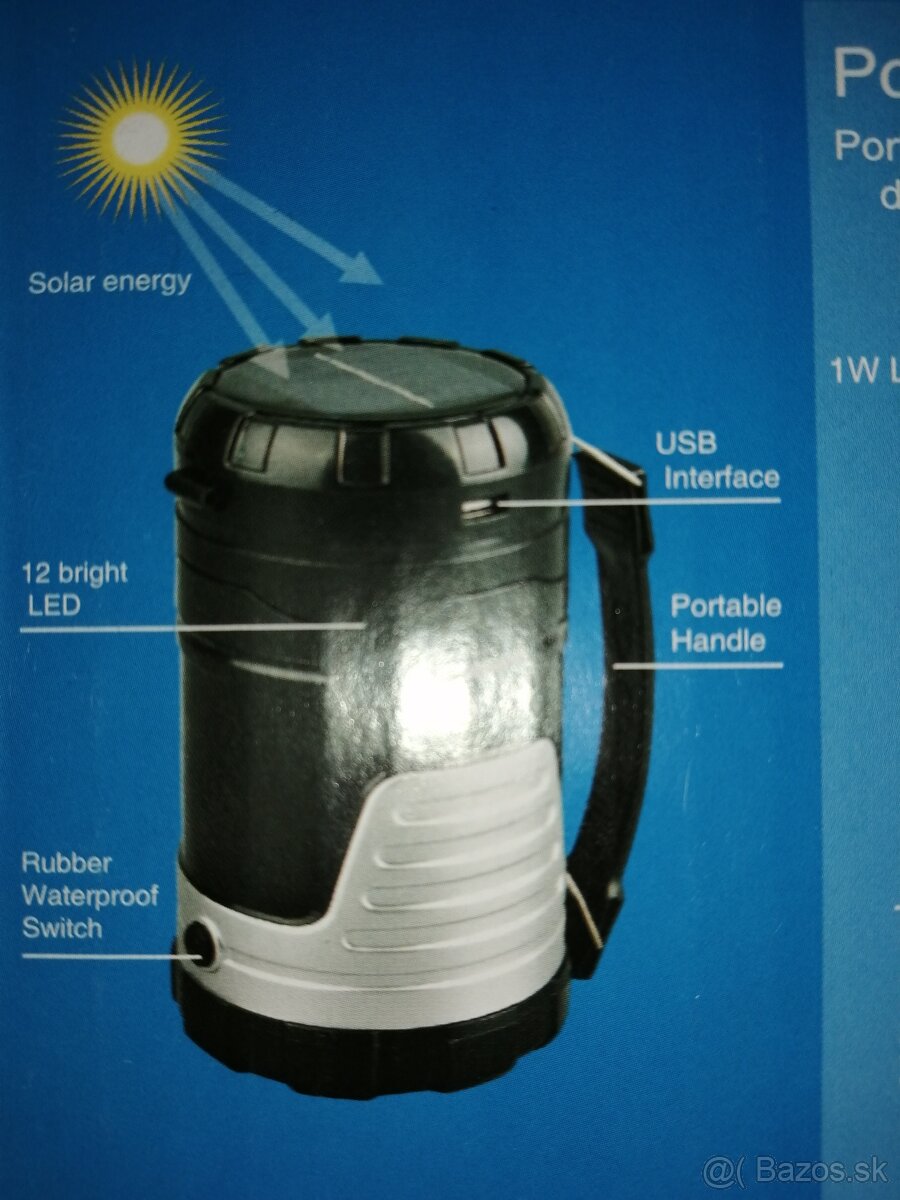 Solárna lampa - svetlo - 2