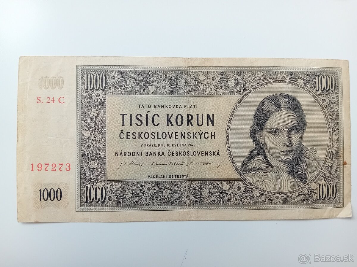 1000 korún - 2