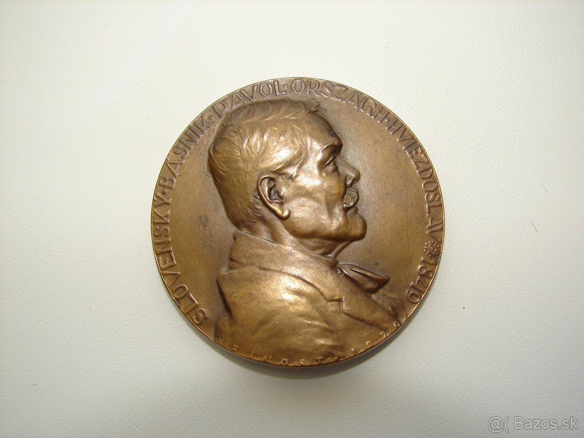 Medaila P.O.Hviezdoslav - 2