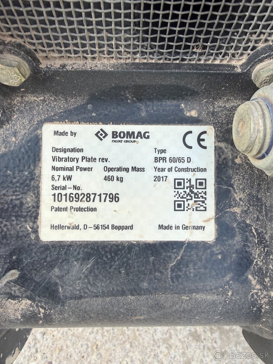 Bomag brp 60/65 - 2