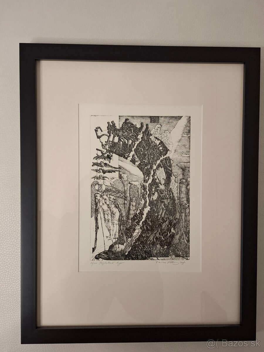 Dušan Kállay Grafika Rozdelené Lego 2008 - 2