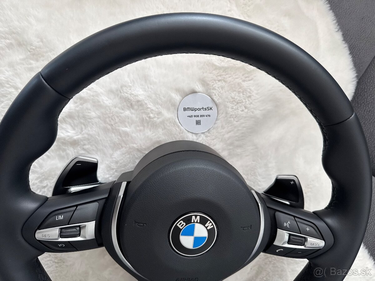 Predám BMW volant Mpacket F10/F01 s pádlami - 2