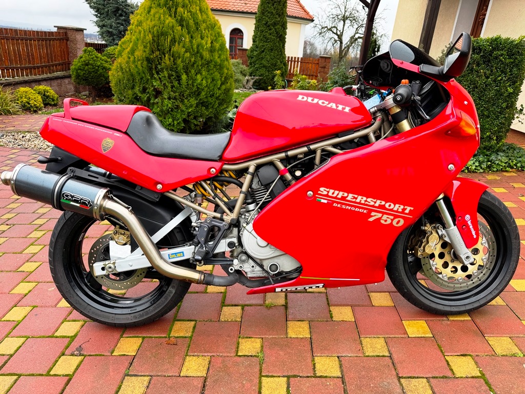 Ducati 750ss, supersport, plne funkčná, serviska - 2