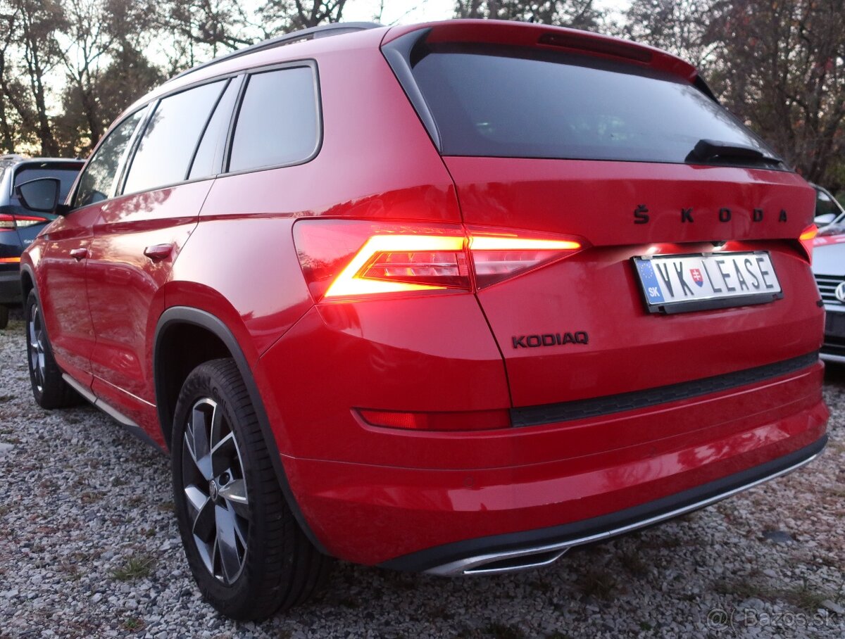 Odstúpim leasing na Kodiaq Sportline 2021, 7miestny, 4x4,DSG - 2