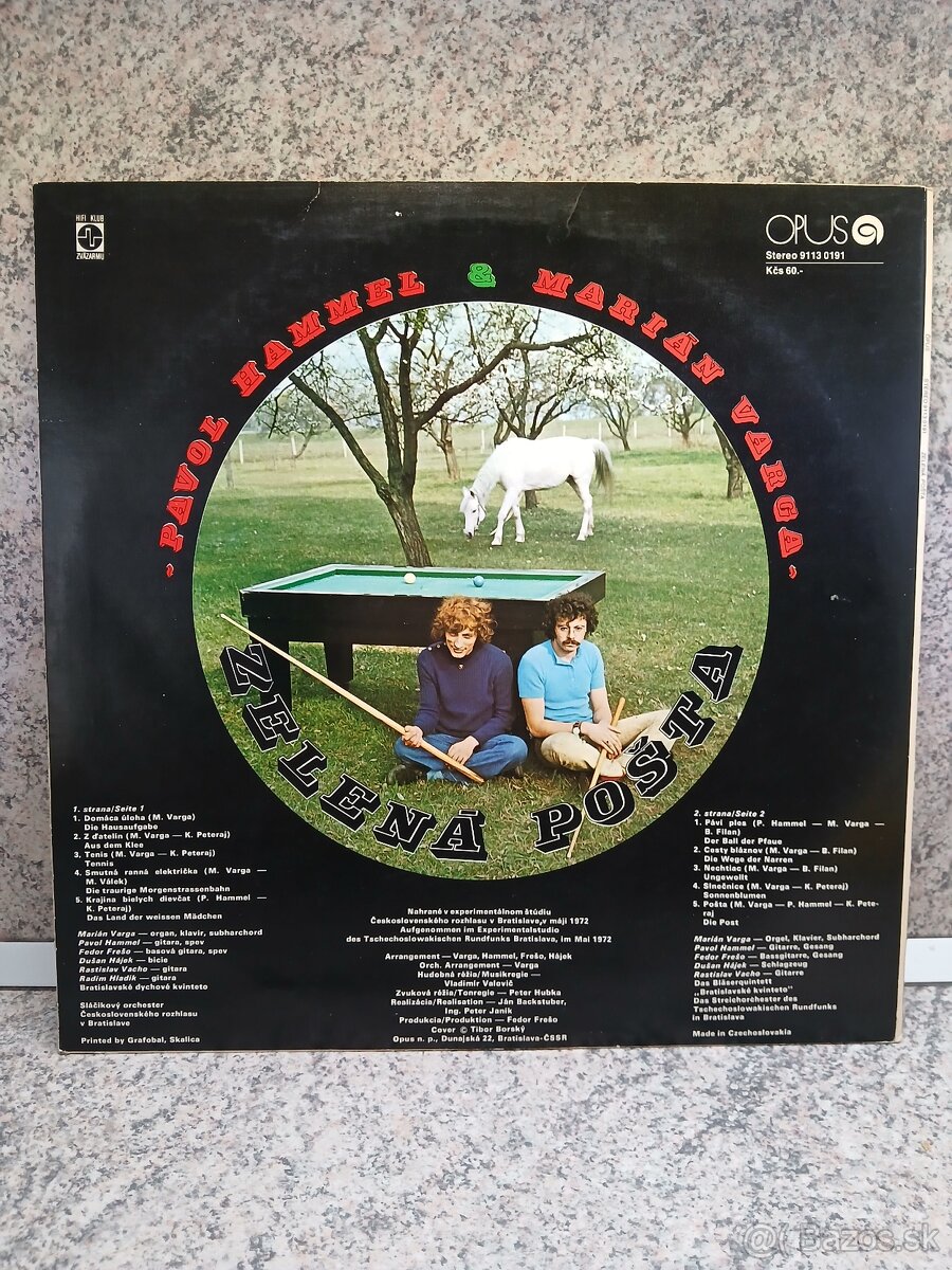 Pavol Hammel & Marián Varga – Zelená Pošta - 2