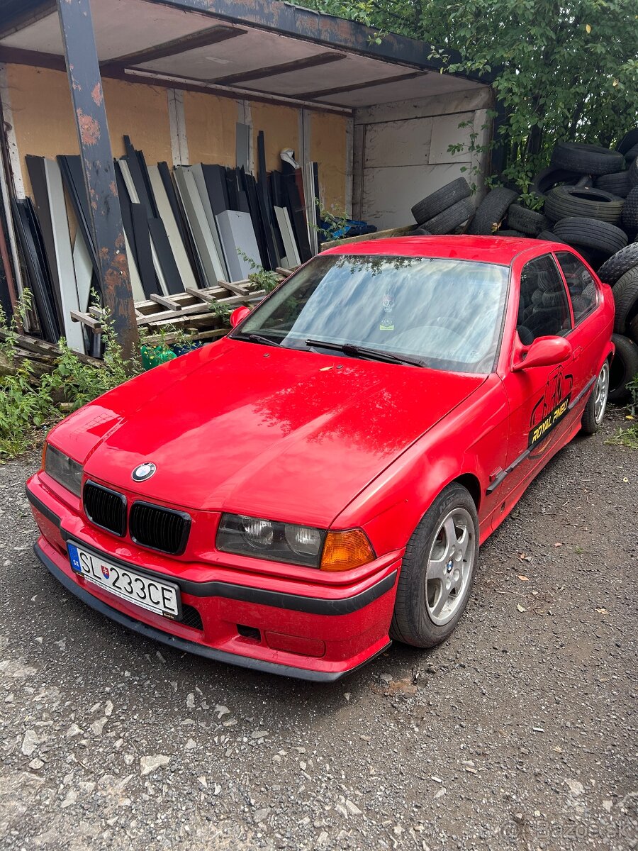 Bmw e36 compact 316i so samosvorom - 2